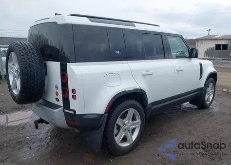 2020 Land Rover Defender 110 Se z USA, uszkodzony, nr VIN SALEP7EU6L2031762